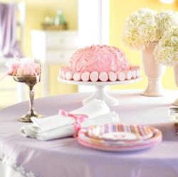 Tiny Toes Pink baby shower is one of our more popular baby shower themes for moms expecting a baby girl!